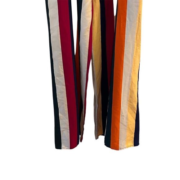 Andree by Unit Women's Striped Sleeveless Jumpsuit Medium Multicolor - Picture 3 of 16